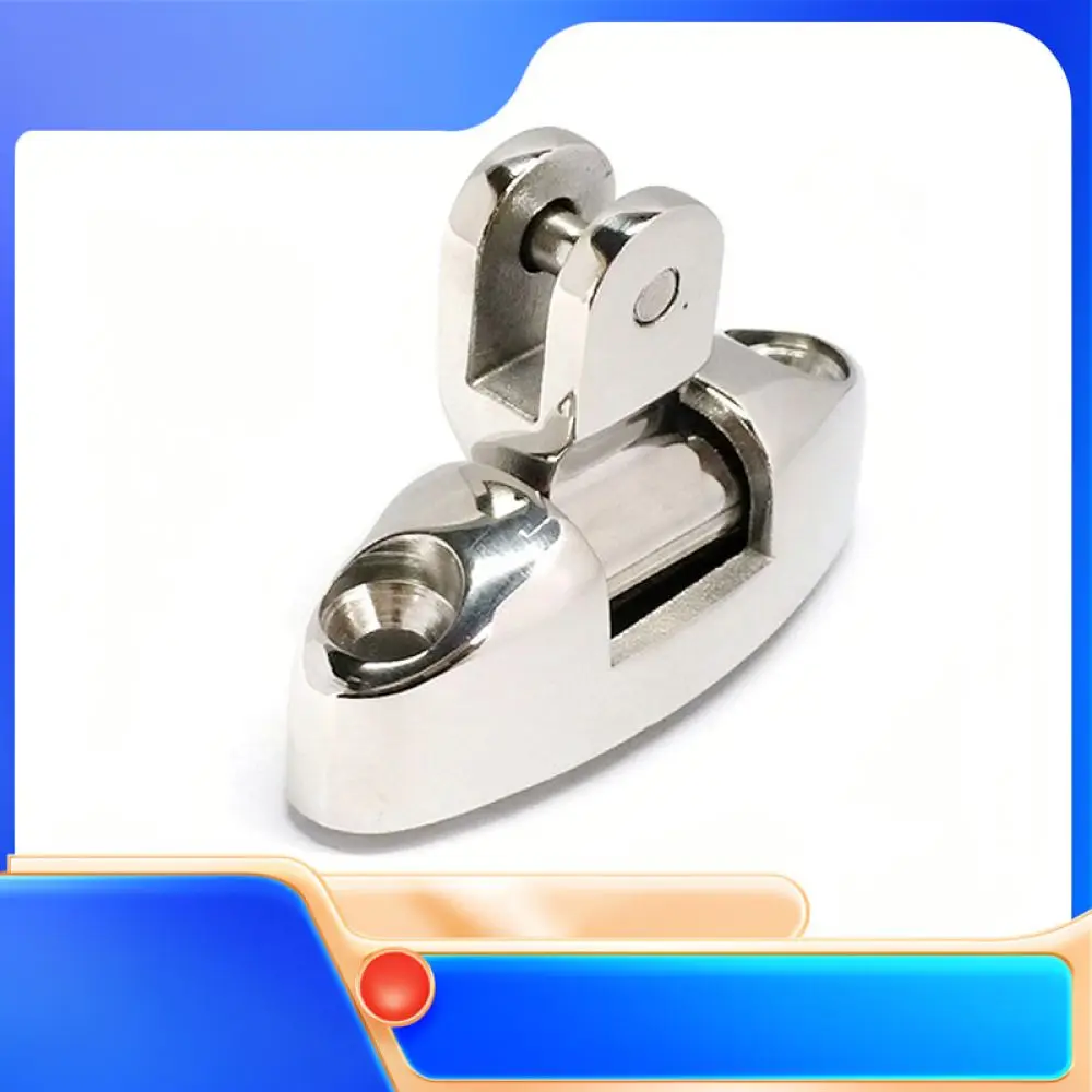 316 Stainless Steel Rotating Deck Hinge Swivel Hardware For Marine Boat Yacht Durable Ship Hardware Component
