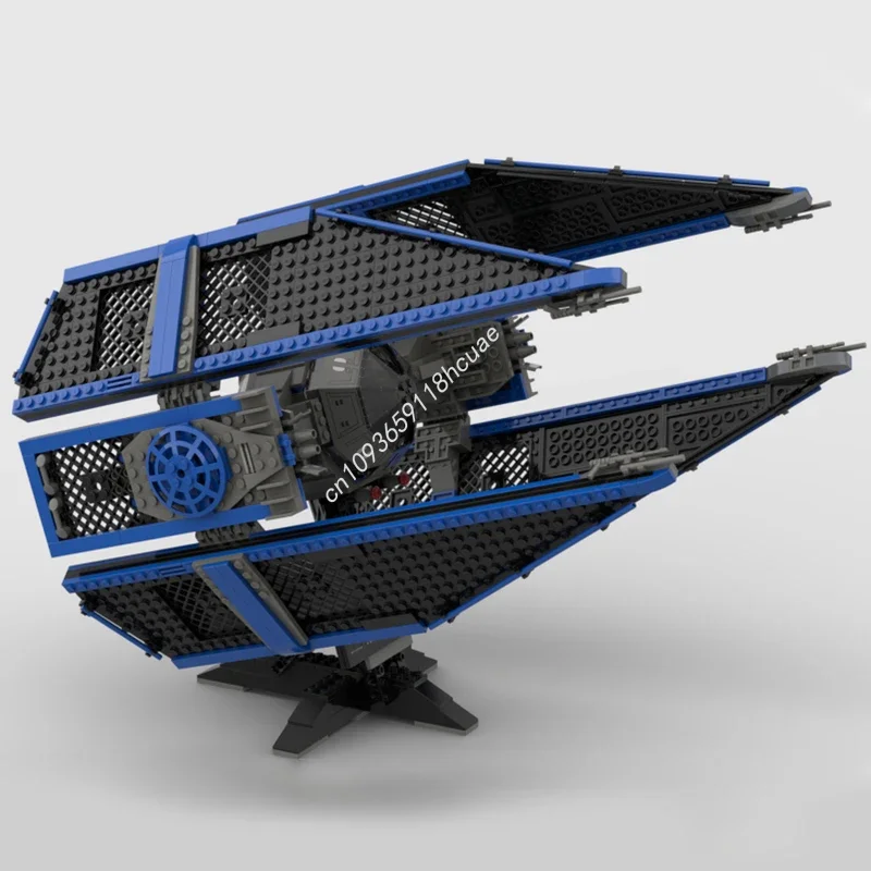 

871pcs Moc-7181 Star Battle UCS TIE Interceptor Model Building Blocks Bricks Diy Creative Assembly Educational Toys Kid Gift