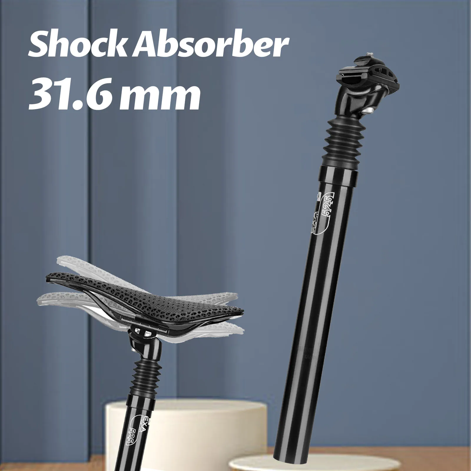 

31,6 31 6, подседельный штырь с амортизатором, регулируемая подвеска велосипедного седла, подседельная трубка для горного велосипеда, подседельный штырь