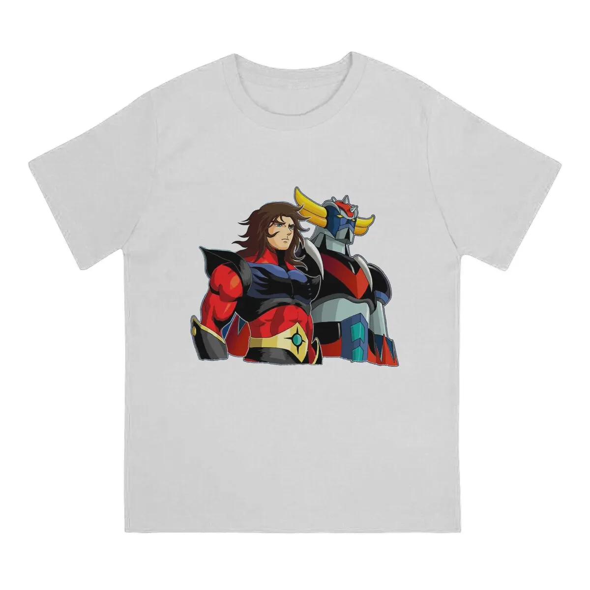 Actarus Classic UFO Robot Goldrake Grendizer Anime T Shirt Punk Crewneck TShirt Harajuku Clothing