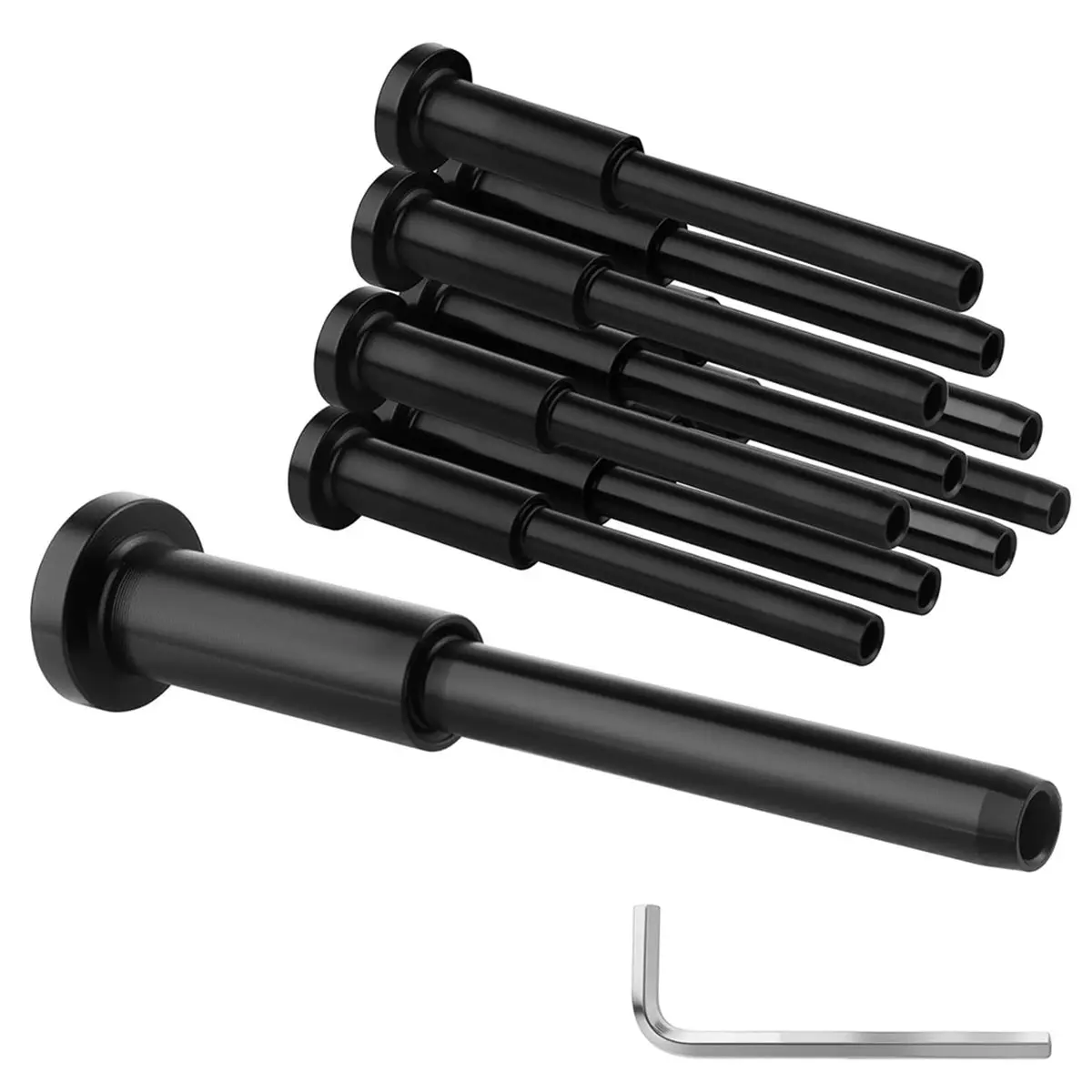 A89X 10 Pack 1/8 Inch Cable Deck Railing Kit, Receiver Swage Stud End for 2