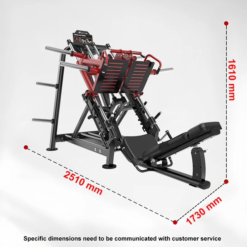 New Design Commercial Gym Fitness Equipment Multi-Function Station 45 Degree Leg Press Machine for Sale