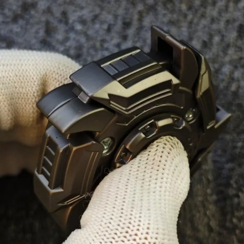 Velocità dell'attacco rotante in lega dell'armatura rotante ZWEDC ​ ​ Giocattolo di decompressione da tavolo Fidget Spinner