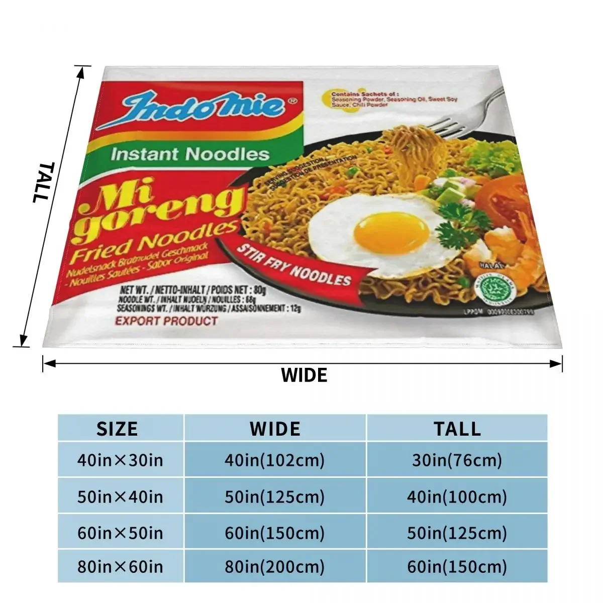 

Indomie Original geschmack Anime Knie decke Paar Decken nach Hause und Dekoration Wurf decke Wurf decke