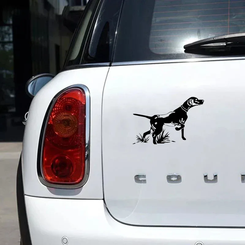 Pointer Hunting Dog funny car sticker vinyl decal car auto stickers for car bumper/rear window  21cm*14cm