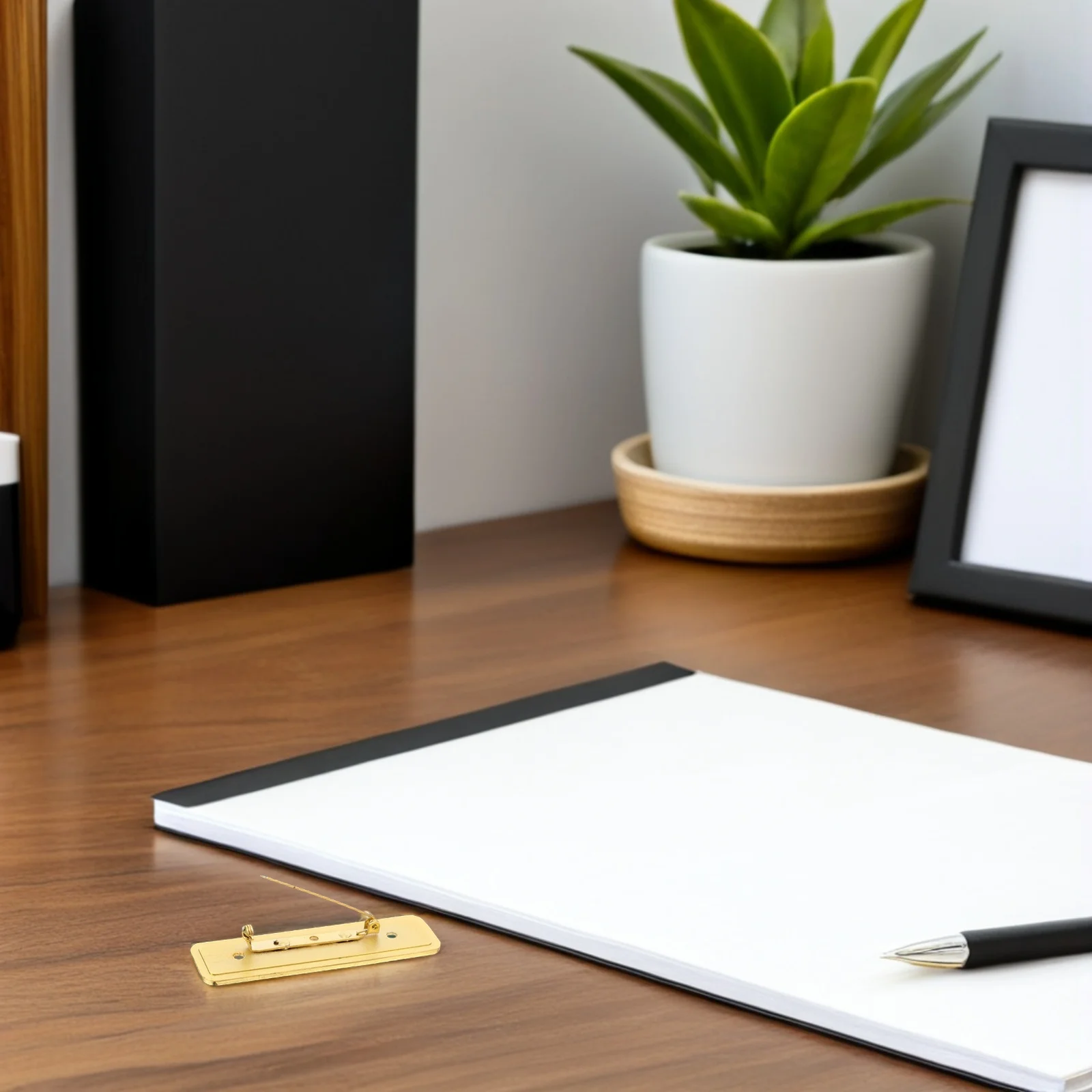 

10 шт., бирки с именем сотрудника, золотой металлический пустой идентификационный значок с булавкой на спине, многоразовый для офисной работы, деловой командной формы