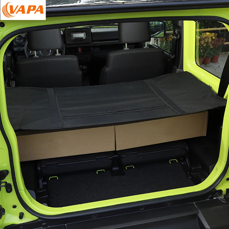 Jaring isolasi Organizer kargo bagasi belakang untuk Suzuki Jimny JB64 JB74 2019 2020 2021 2022 2023 2024 Aksesori Mobil