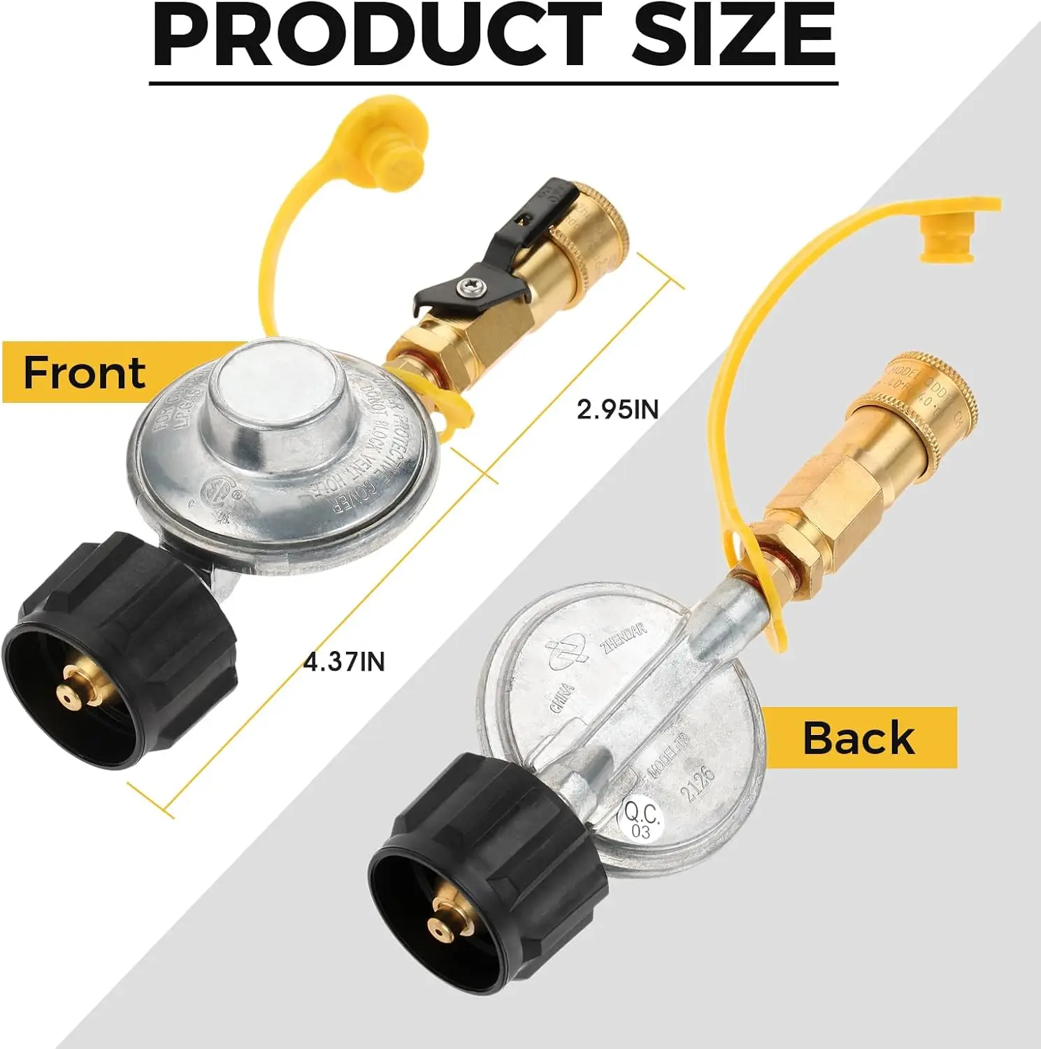 Propane Quick Connect Adapter 1/4
