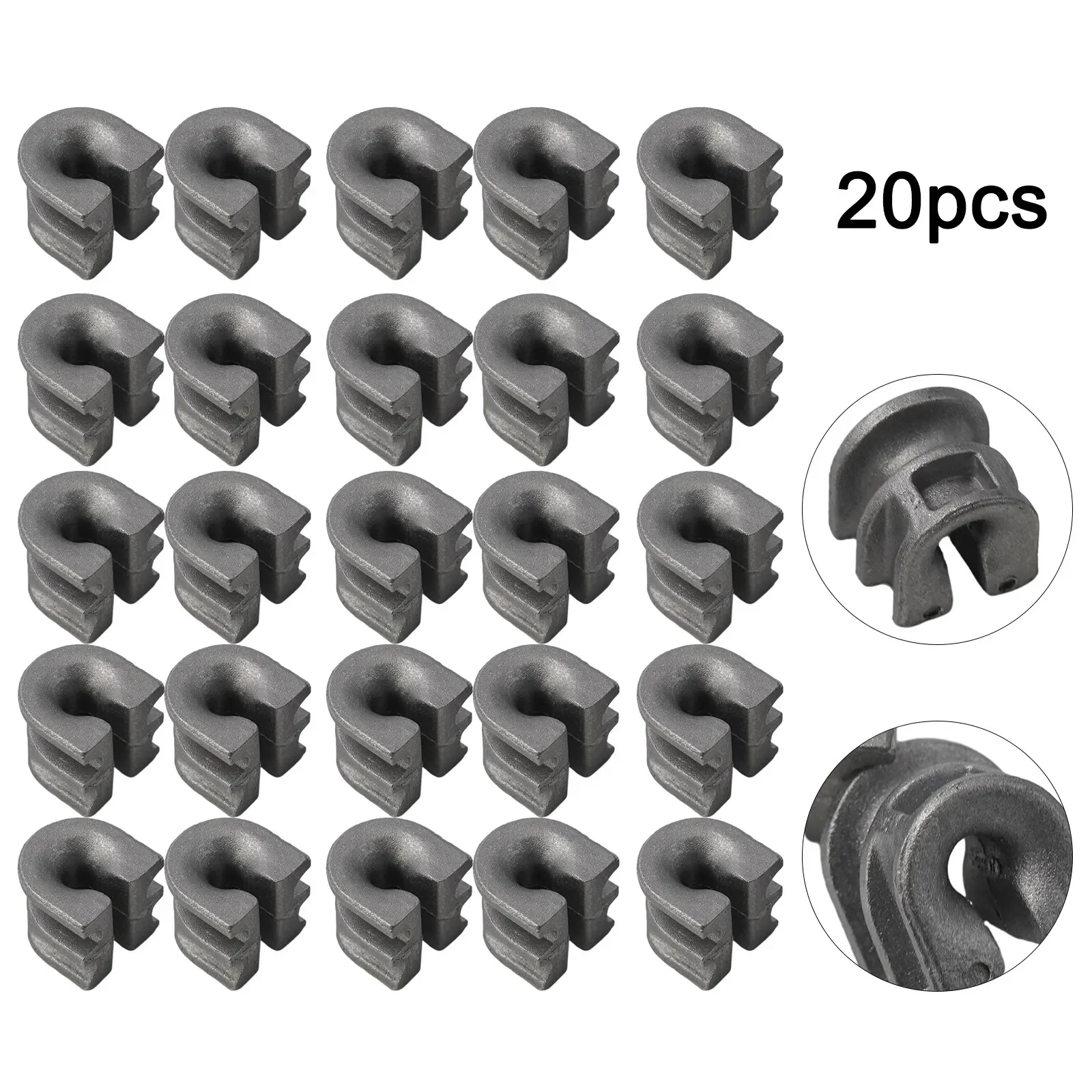 

20pcs Eyelet Line Retainers For 4002 713 8300 4002 713 8301 Spare Parts Power Tools Trimmer Head Eyelets Strimmer-Brush