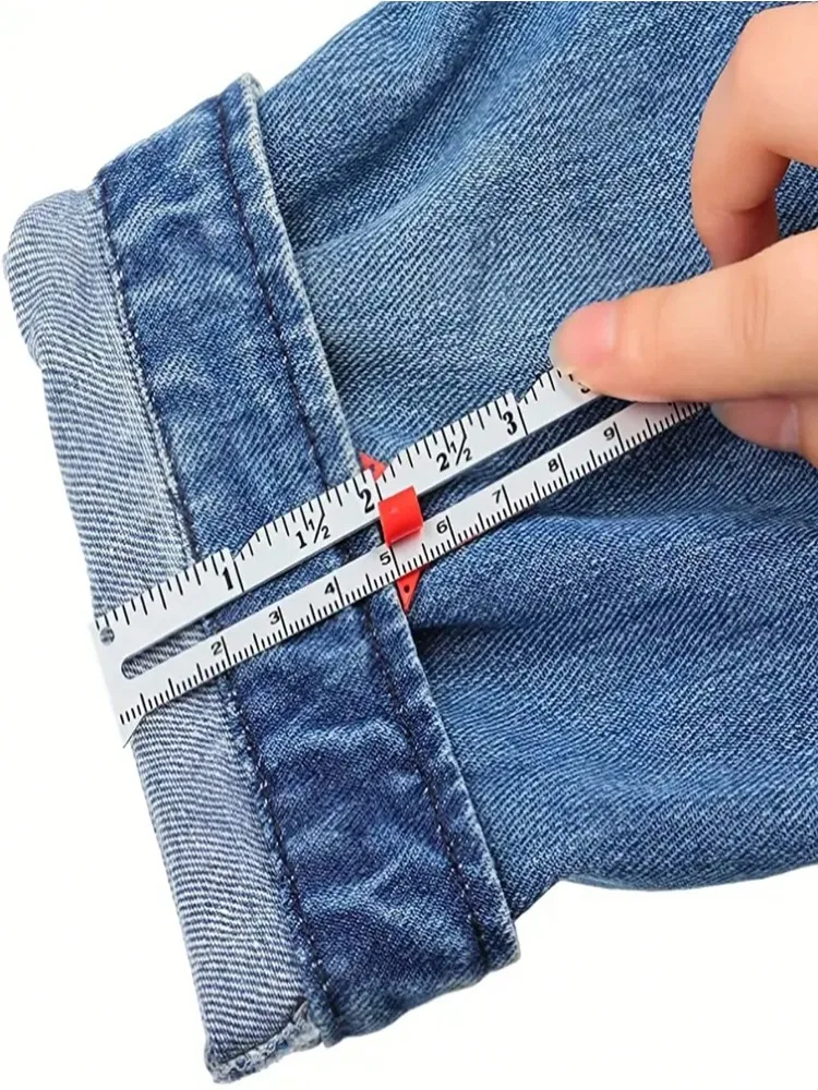 Jauge coulissante en métal, outil de mesure de couture, jauge de couture pour Quilting et couture, accessoires de couture, Notions de couture 1 pièce