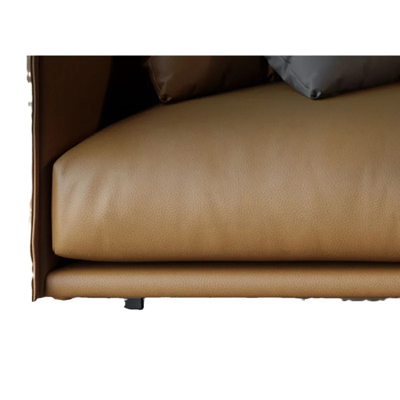 

Italian office sofa coffee table combination set business meeting leisure modern simple