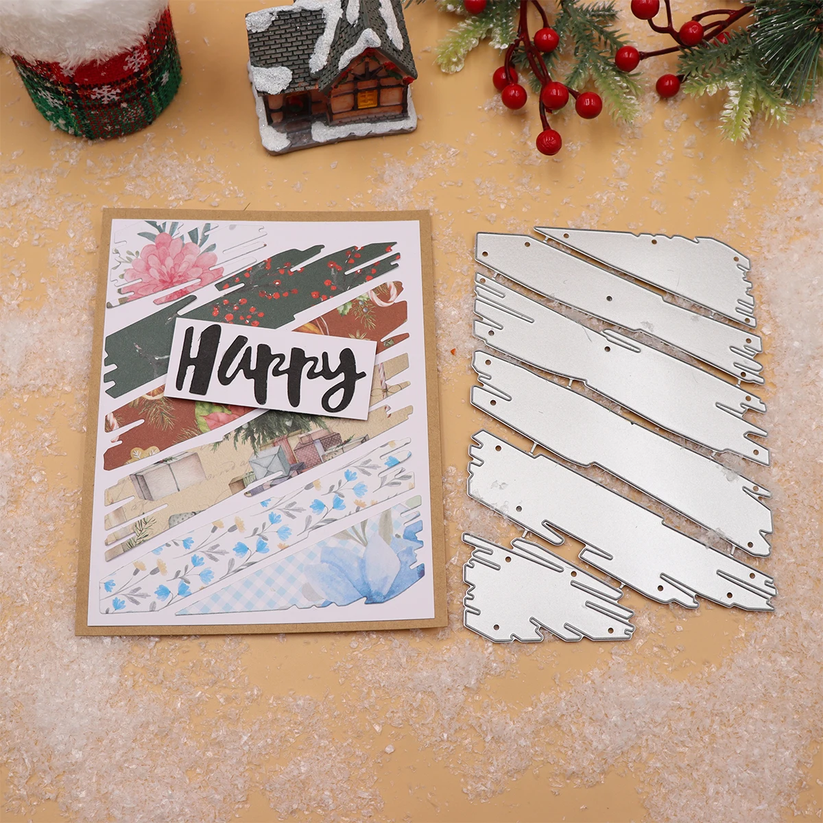 التخليص مربع خلفية نمط سكرابوكينغ يموت قطع بطاقة الديكور النقش الحرف قطع معدنية يموت الوافدين الجدد