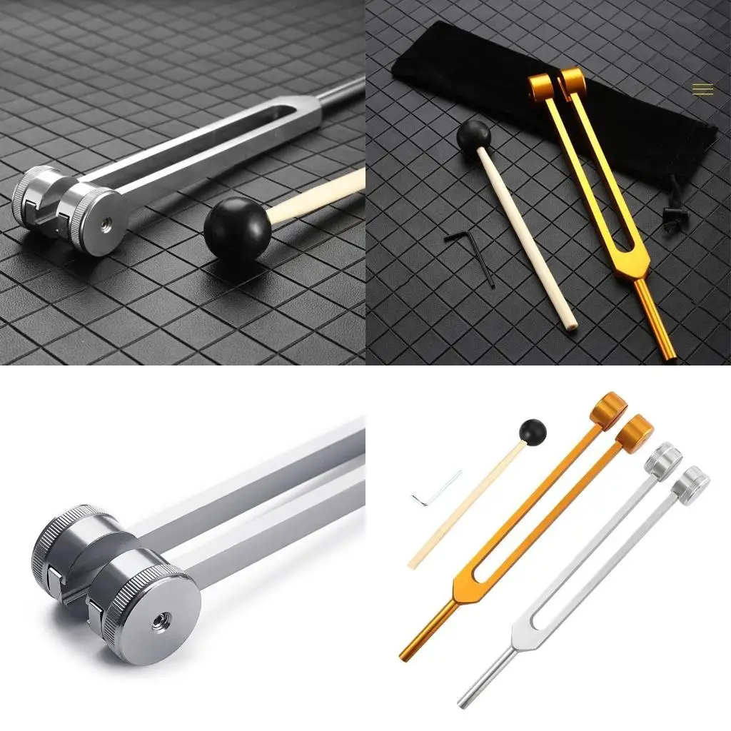

652F Tuning Fork Set 64hz Low Frequency Aluminum Alloy Tuning Fork Diagnostic Therapy for Health Care Tool 24.5cm/9.6in Lengt
