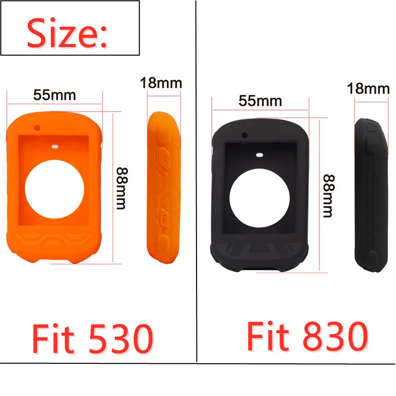 CNC Bicycle Accessories, For Garmin Edge Computer Case, 530 830 Cycling Speedometer Potection Cover, Fall Prevention Waterproof