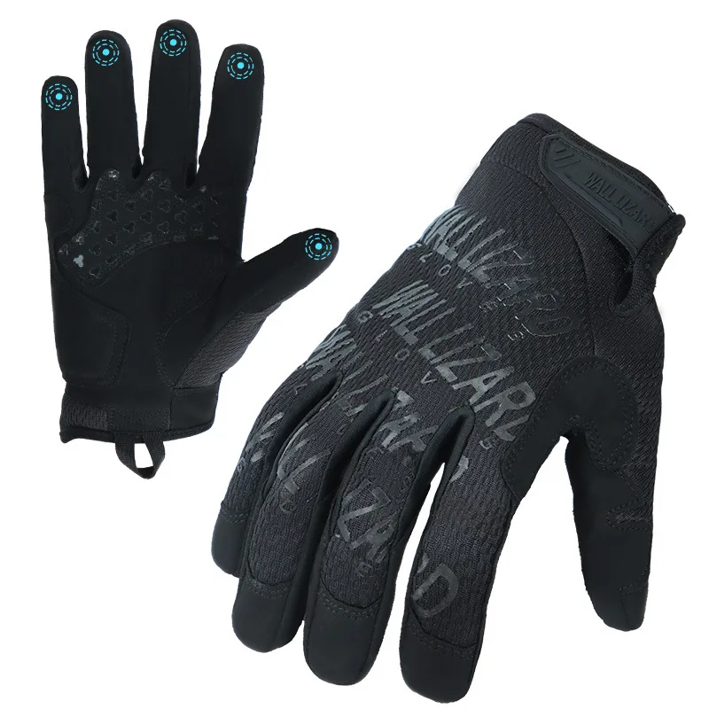 New protective, wear-resistant, non-slip camouflage tactical gloves for motorcycles, sun-proof outdoor riding gloves with touch