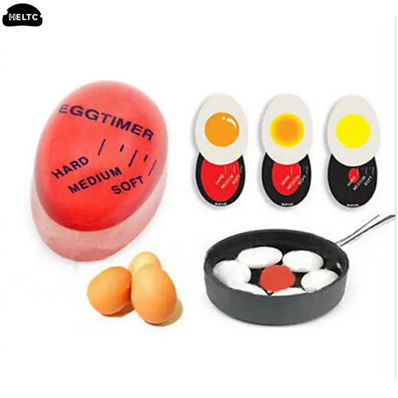 Egg Timer Indicator Soft-boiled Display Egg Cooked Degree Egg Boiler  New Design Egg Timer Colour Changing - Hard Eggs Cooking