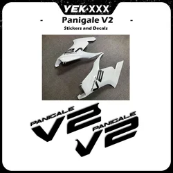 For Ducati Panigale V2 2024 + New Motorcycle Fairing Shell Sticker Decal V2 Logo Customized Colors