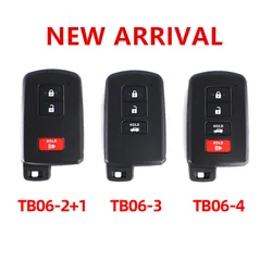 KEYDIY KD TB06-2+1 TB06-3 TB06-4 Universal 8A Smart Key for Toyota Highlander Land Cruiser FCC ID: 0020 2110 F43 0410 0440 0010