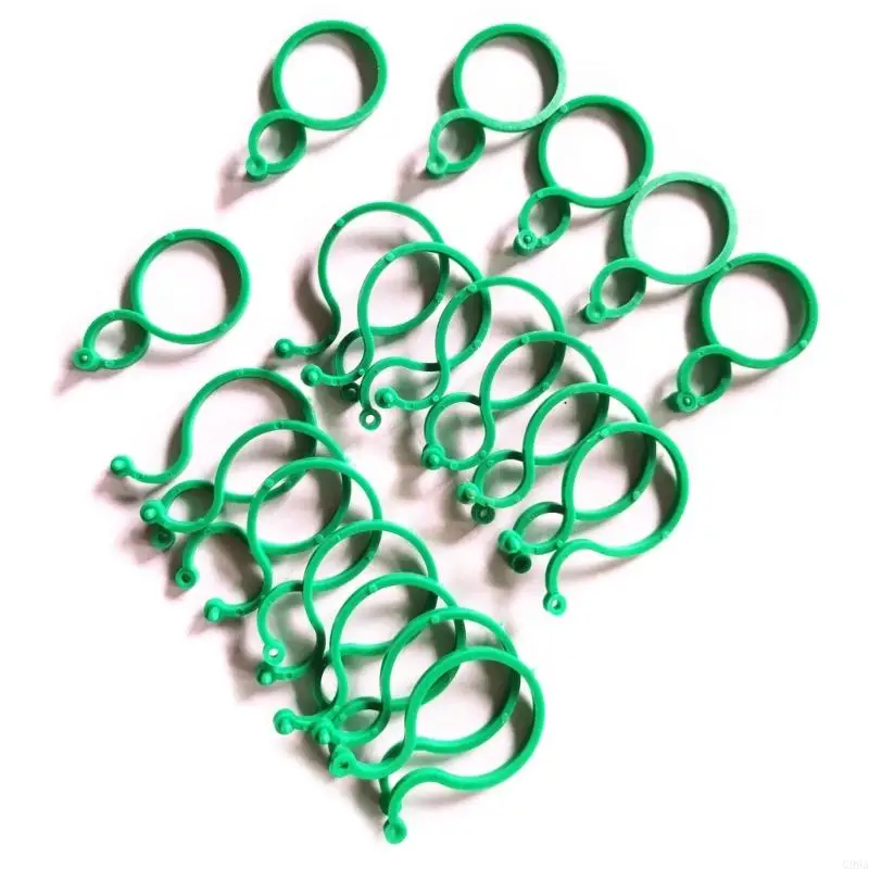 G99A 50pcs Garden Vine Clipping Clips зажимы растения в комплекте пряжки держатель держатель томат