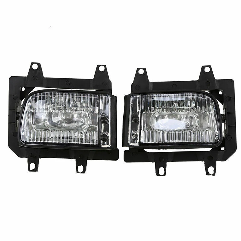 2Pcs Car Fog Lamps Front Bumper Daytime Running Lights DRL Headlamp For 3 Series E30 82-94 (No Bulb) 63171385945 63171386049