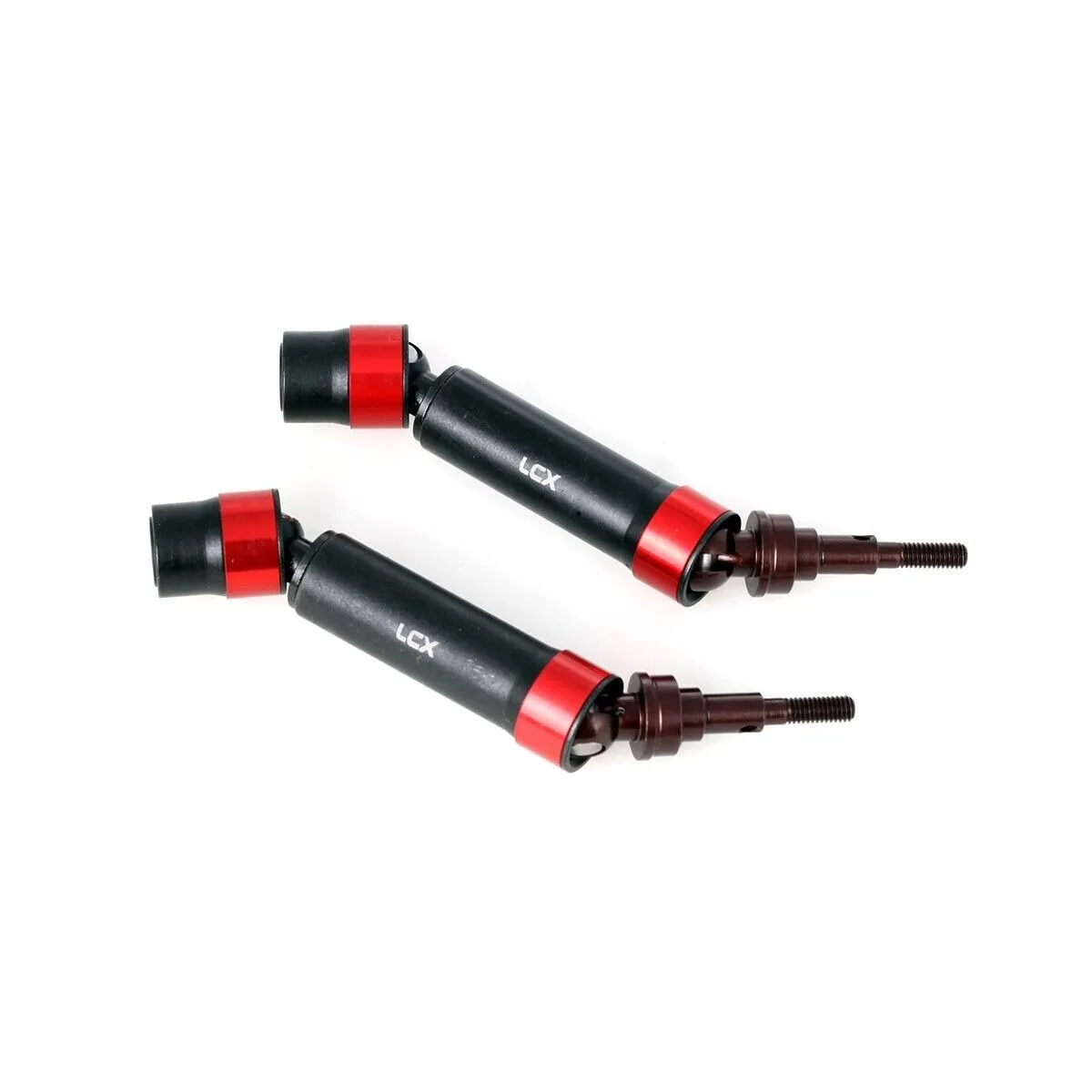 LCX Racing 1/10 RC Truck Hard Steel Universal Rear Slider Driveshaft CVD Upgrades Parts Accessories for Arrma Fury 2WD 223S