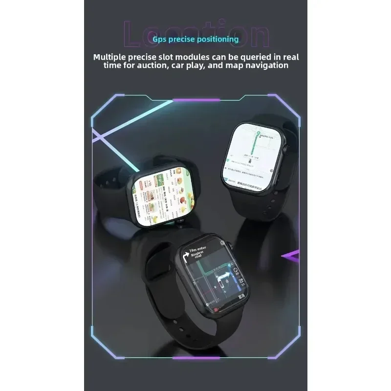 VP09 Smartwatch 2025 Dual 4G 5G Android OS Google Services GPS WiFi الدورية 8MP كاميرا مراقب معدل ضربات القلب مقاوم للماء النوم