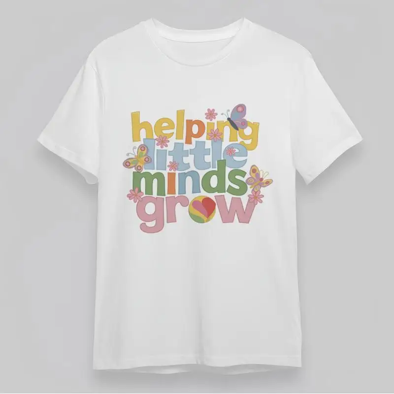 

Women'S All Season Classic T Shirt Inclusion Matters With Colorful Flowers