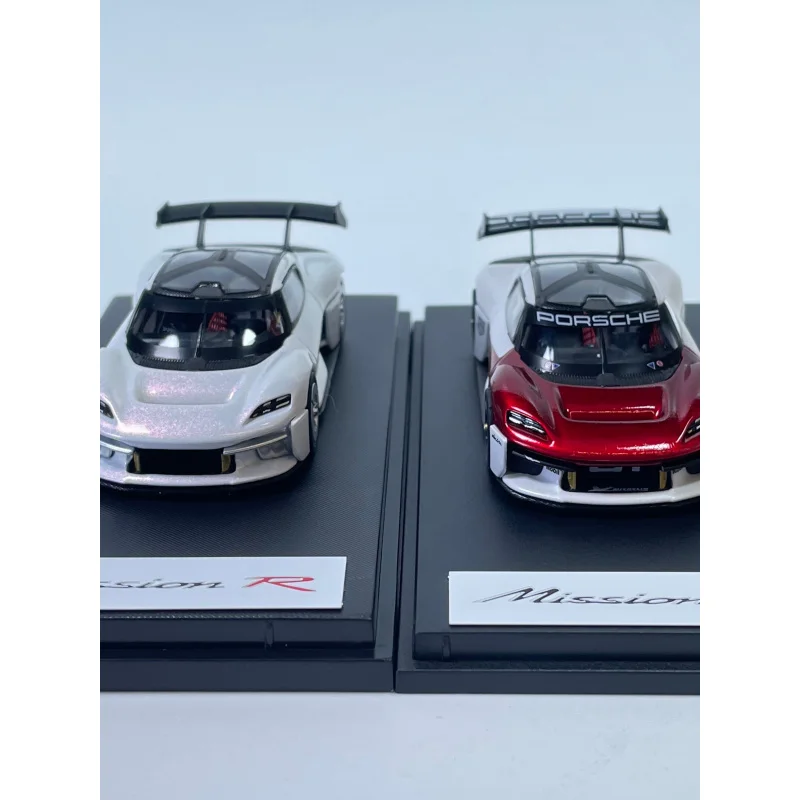 Модель автомобиля Karium Mission R Alloy 1:64, имитация суперкара, коллекционный сувенир, лимитированная серия, подарок