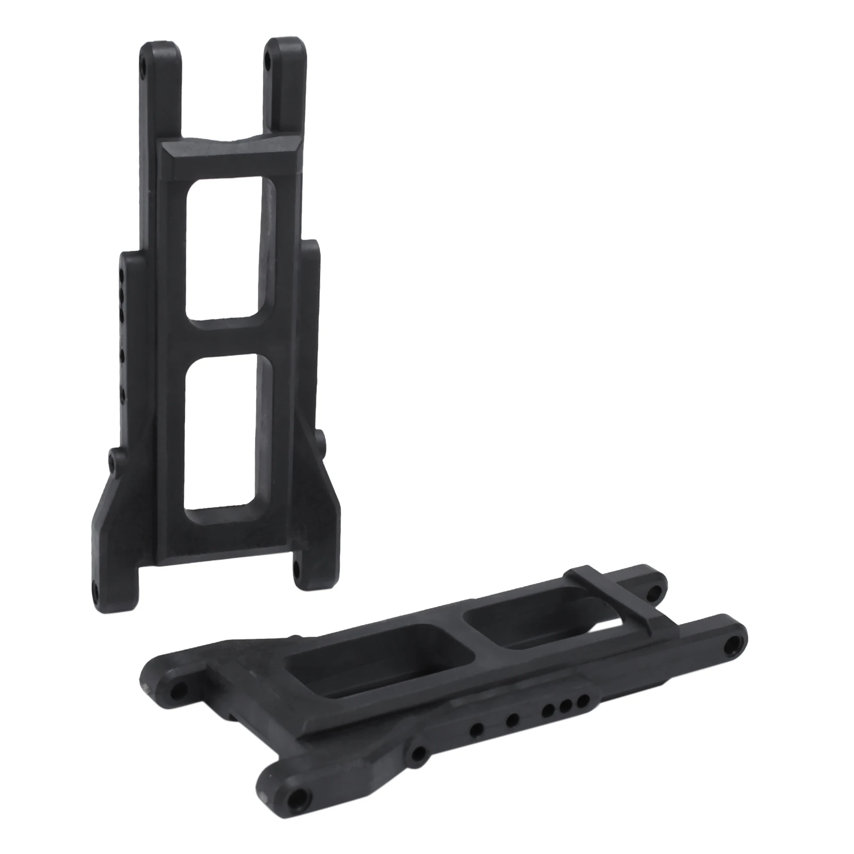 Brazo de suspensión delantero y trasero para coche teledirigido, piezas de repuesto para Traxxas Slash 4X4 VXL Remo Hobby 9EMO HuanQi 727 1/10, 4 piezas