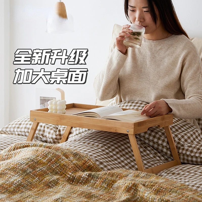 Wooden Picnic Table Outdoor Garden Camping  Foldable Portable Tea Tray Board Table for Balcony Simple Travel Table Coffee Table