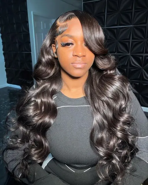 42 بوصة 13x6 أسود الجسم موجة HD الدانتيل الباروكات الأمامية 200 الكثافة 13x4 موجة المياه الدانتيل الباروكة الأمامية 100 الشعر البشري 5X5 HD