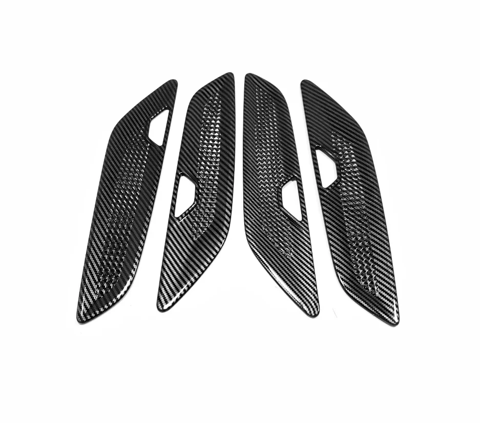 

Suitable for BYD song L 2024 ABS inner door bowl outer door handle decoration Parts carbon fibre silvery Bright black Peach wood