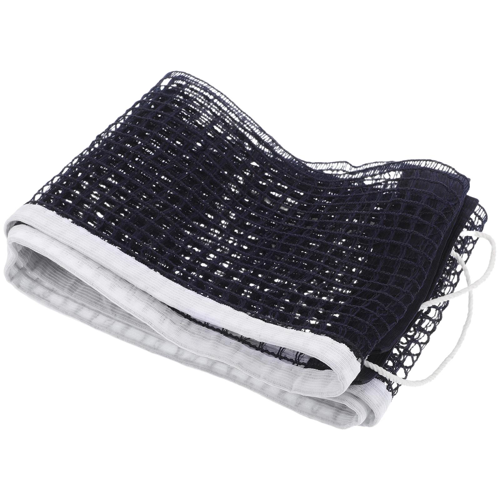 1 Buah Jaring Tenis Meja Jaring Ketat Poliester-Katun Ringan untuk Rebound Tahan Lama Desain Portabel Dapat Dilipat Dalam Ruangan Luar Ruangan