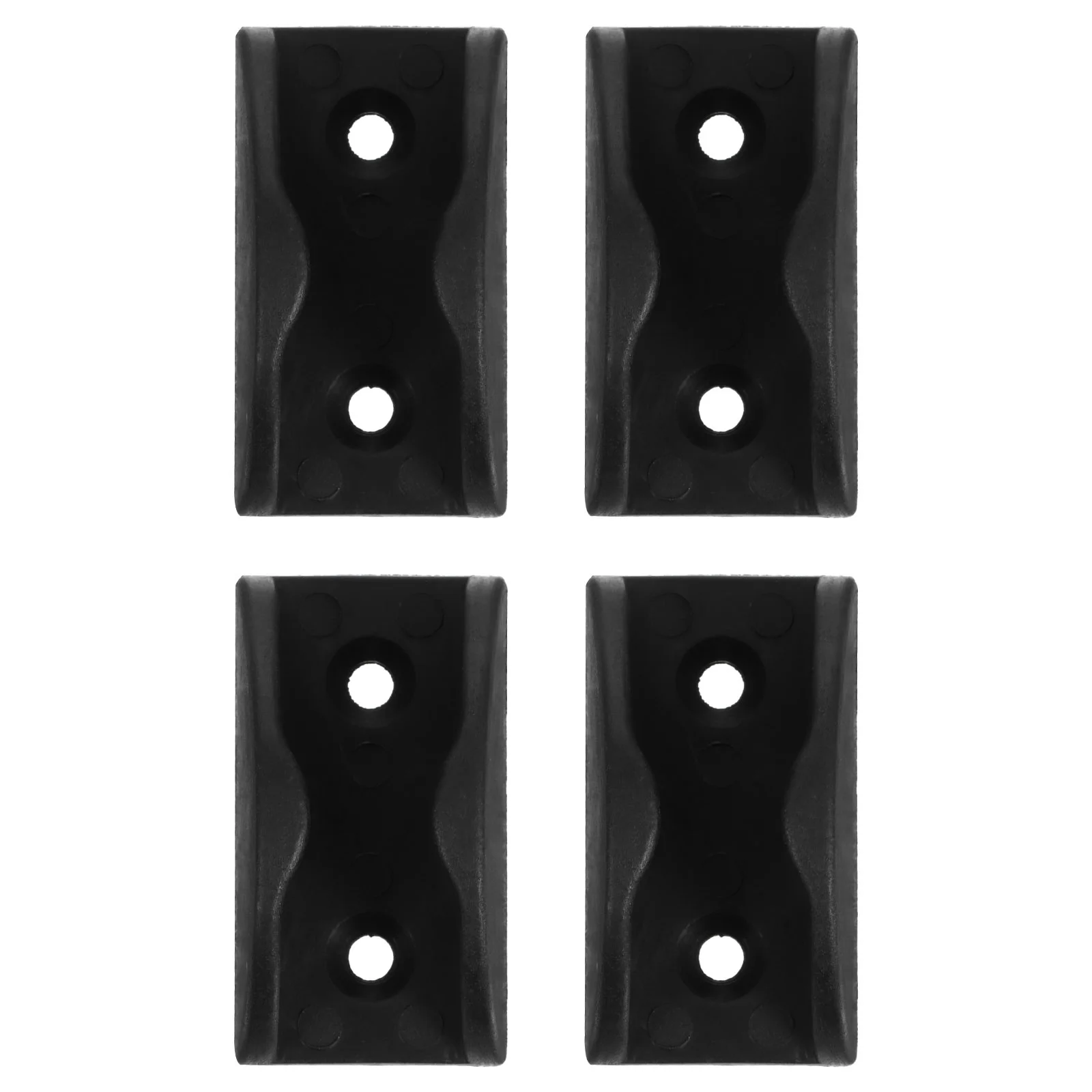 

4 PCS Pulley Positioner Sliding Gate Closet Door Hardware Barn Guides for Bottom