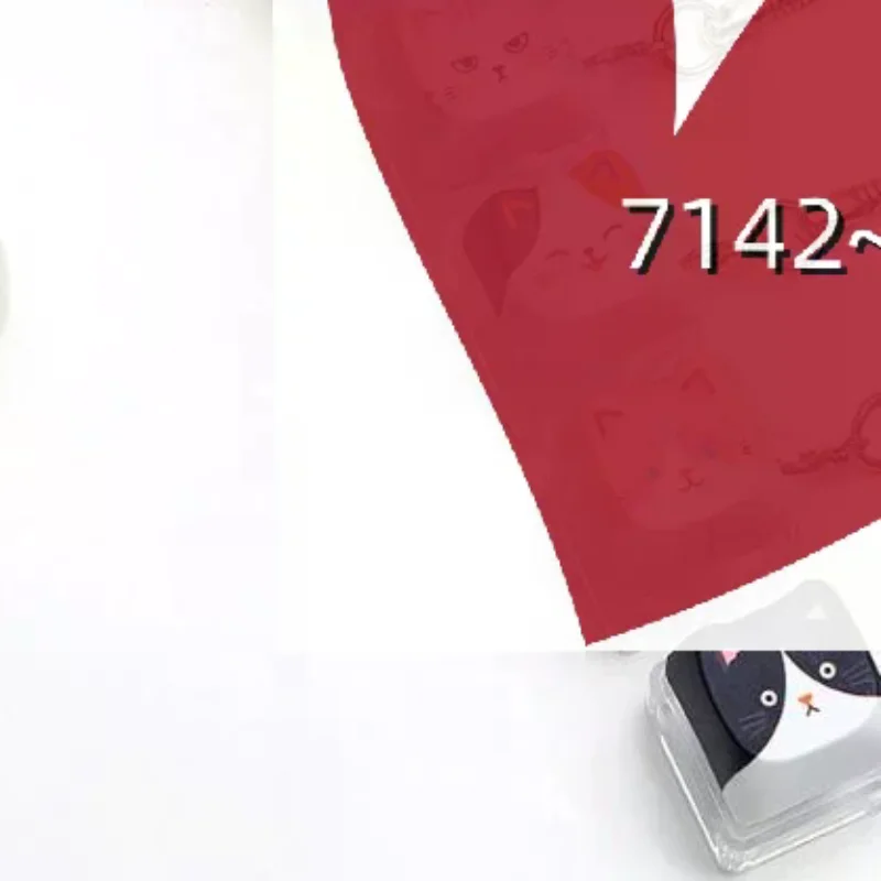 Lindo Llavero con Tecla de Teclado de Gato, Diseño Creativo Kawaii, Llavero de Teclado Mecánico