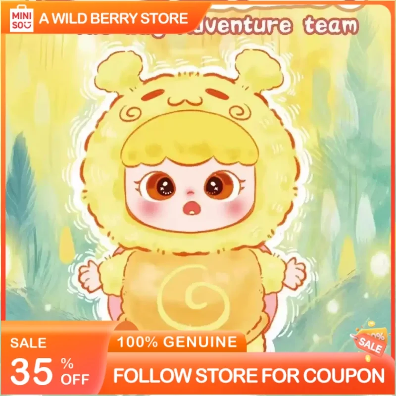 

Baby Three Sweettooth Bug Adventure Team Plush Toys Cute Keychain Blind Box In Stock Fashion Trendy Collectibles Girl Birthday