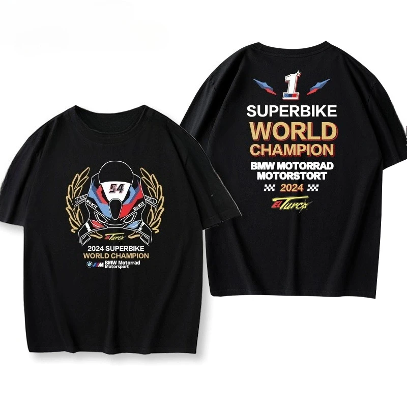 

Classic Racing T-shirt Men Personalized Creative Top Men's and Women's Same Summer Cotton Short-sleeved Trend Versatile T-shirt