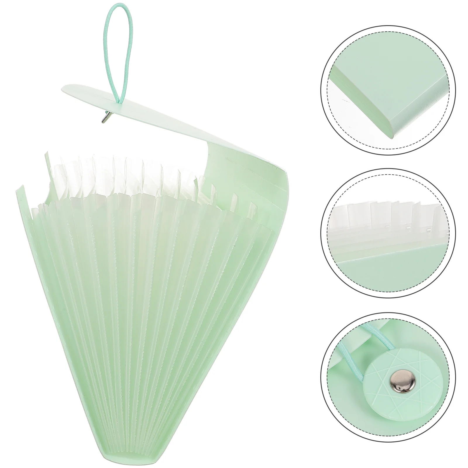 Bills Pouch Organizer B6 Accordion Folder Receipts Bills Folder Clear Storage Wide Application Range Creative Design