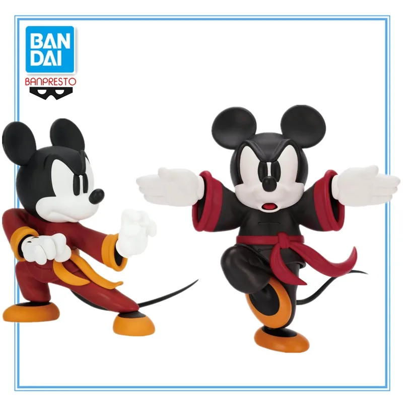 

In Stock Original BANPRESTO Mickey Mouse PVC Anime Character Model Collection Desktop Decoration Toys Gifts
