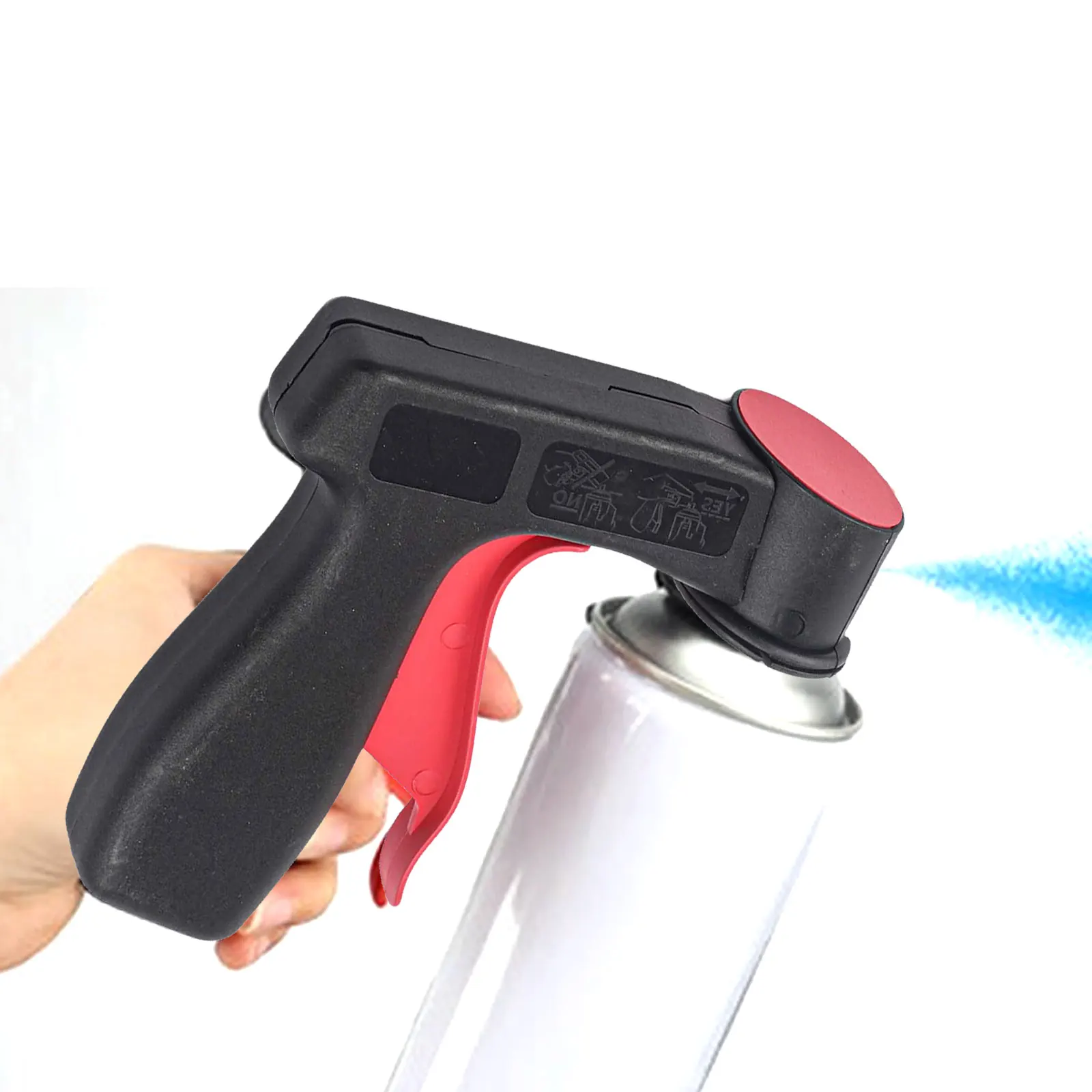 

Spray Paint Handle Polishing Paint Spray Gun- Adaptor Instant-Aerosol- Trigger Handle For Car Body Repair Paint Sprayer