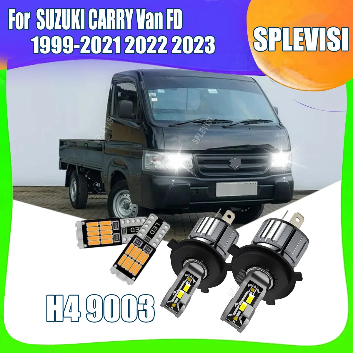 

H4 9003 LED 75W Car Headlight High Efficiency, OEM Replacement For SUZUKI CARRY Van FD 1999 2000 2001 2002 2003 2004 2005-2023