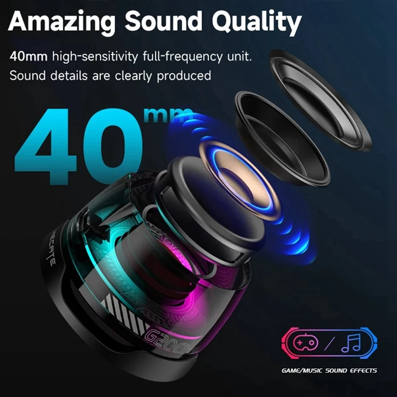 Portable Magnetic Bluetooth Speaker Mini Sound Box Bluetooth 5.3 RGB Lighting Phone Holder True Wireless Bass Speaker