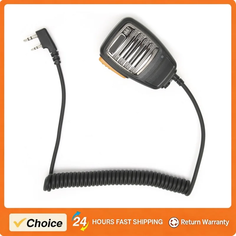 

Ручной микрофон-динамик с подсветкой для рации Baofeng UV‑5R BF‑888S UV5R GT‑3TP Kenwood PUXING, аксессуары для двухсторонней радиосвязи