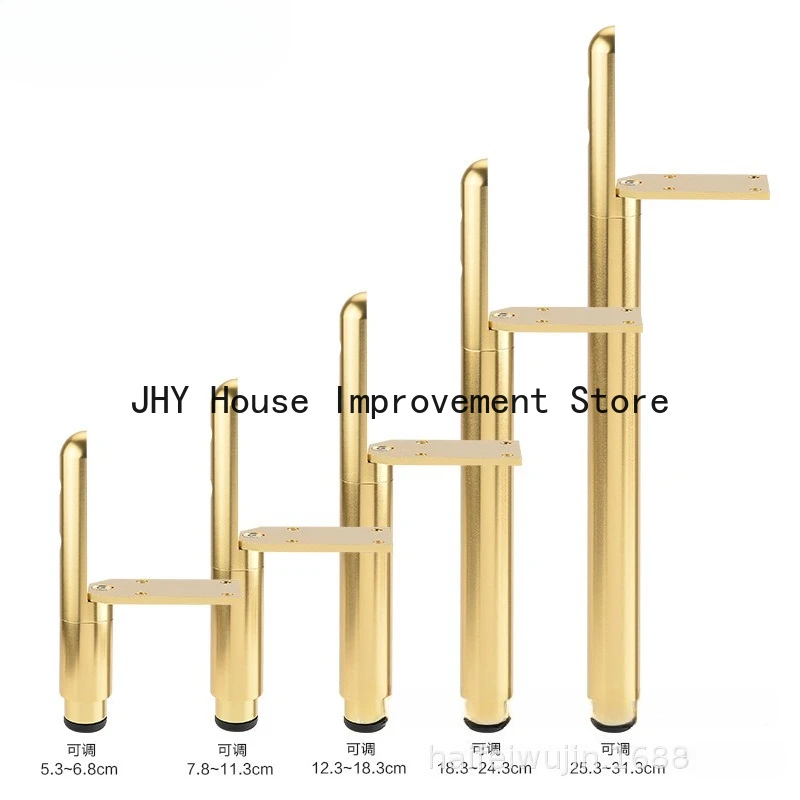 Adjustable Bathroom Cabinet, Support Foot Cabinet, Liftable Legs, L-Shaped Coffee Table Tripod, Table Foot Height Increase