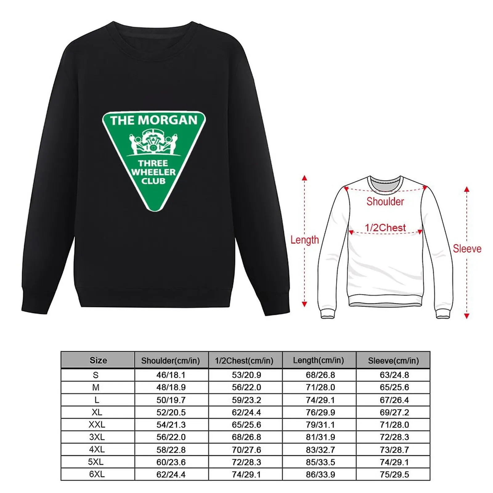 MORGAN THREE WHEELER CLUB Pullover Hoodie korean clothes tracksuit men tracksuit sweatshirts men