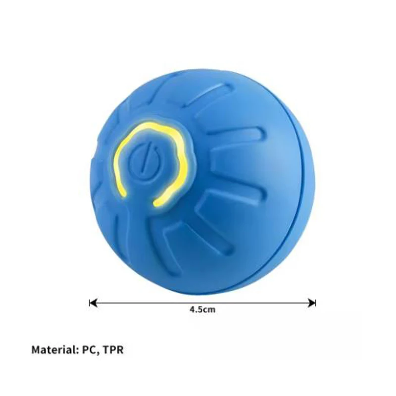 Pelota interactiva automática recargable USB para perros y gatos - imagen 2