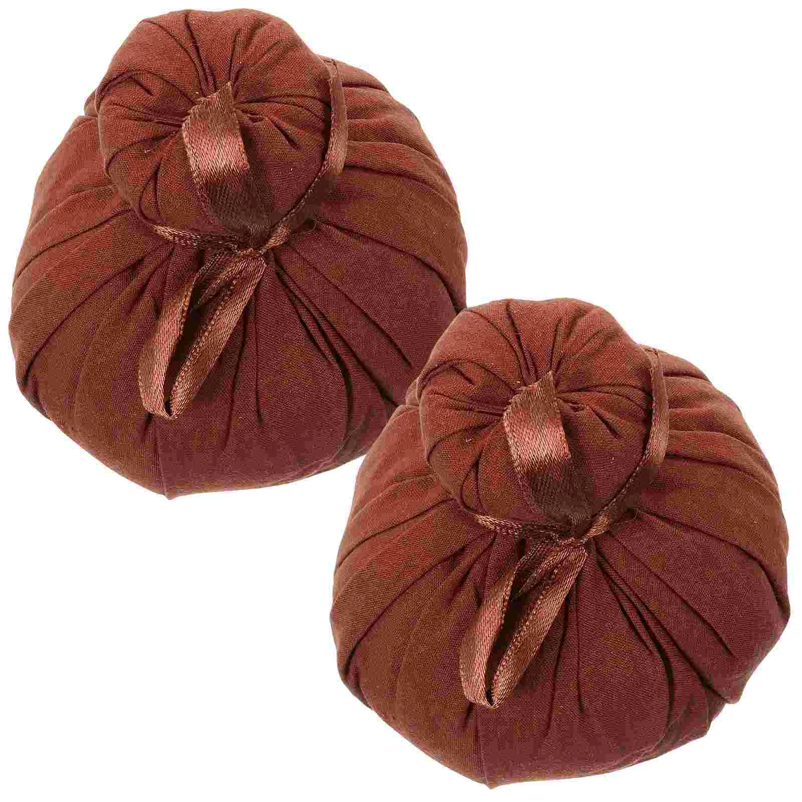 2 Pcs Spa Massage Ball Chinese Medicine Bag Warming Cotton Portable Balls Compress