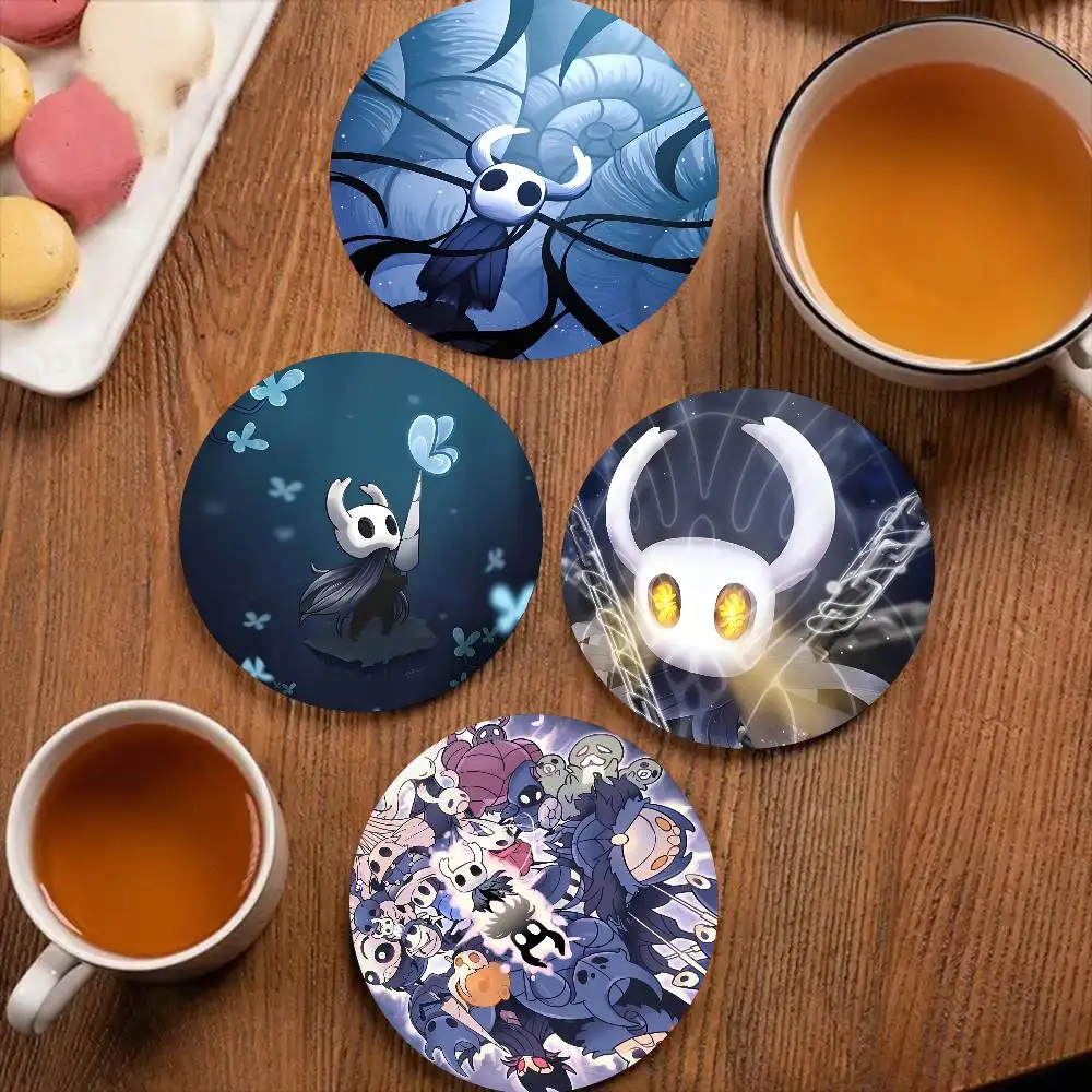 Game H Hollow Knight Coaster Non-Slip Heat-Resistant Fun Din