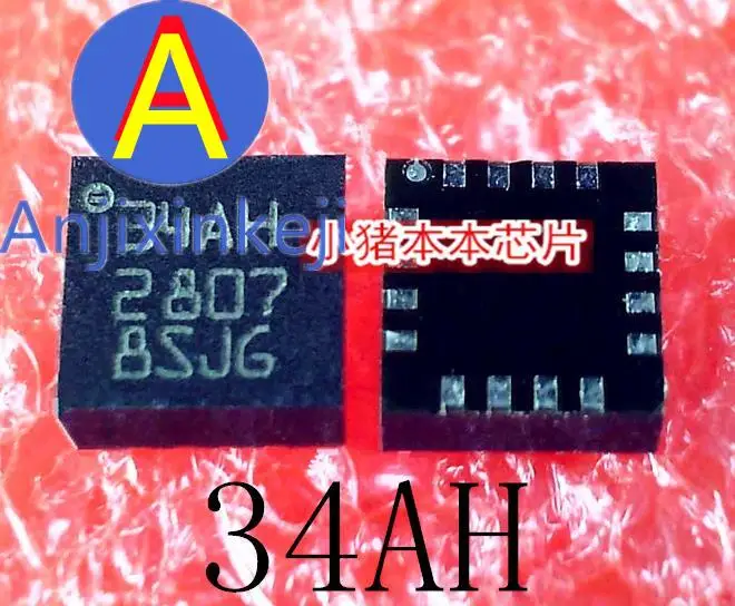 

5pcs 100% orginal new best quality LIS344ALHTR printing silk 34AH LGA-16
