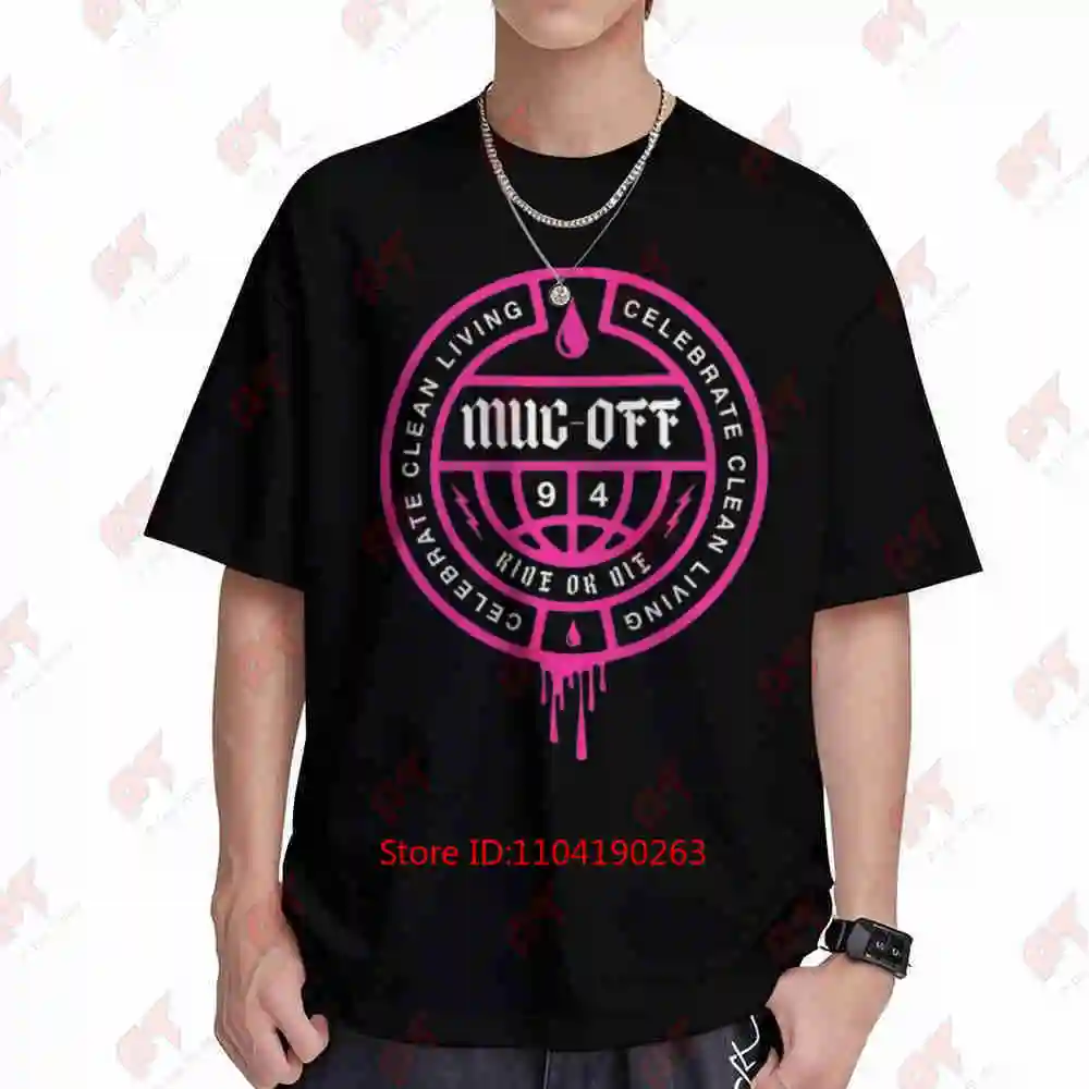 Muc Off UK Clean Living Short Sleeve Tee 100% Cotton T-Shirt